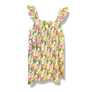 Anthropologie By the River Sz M Baby Doll Floral‎ Dress EUC